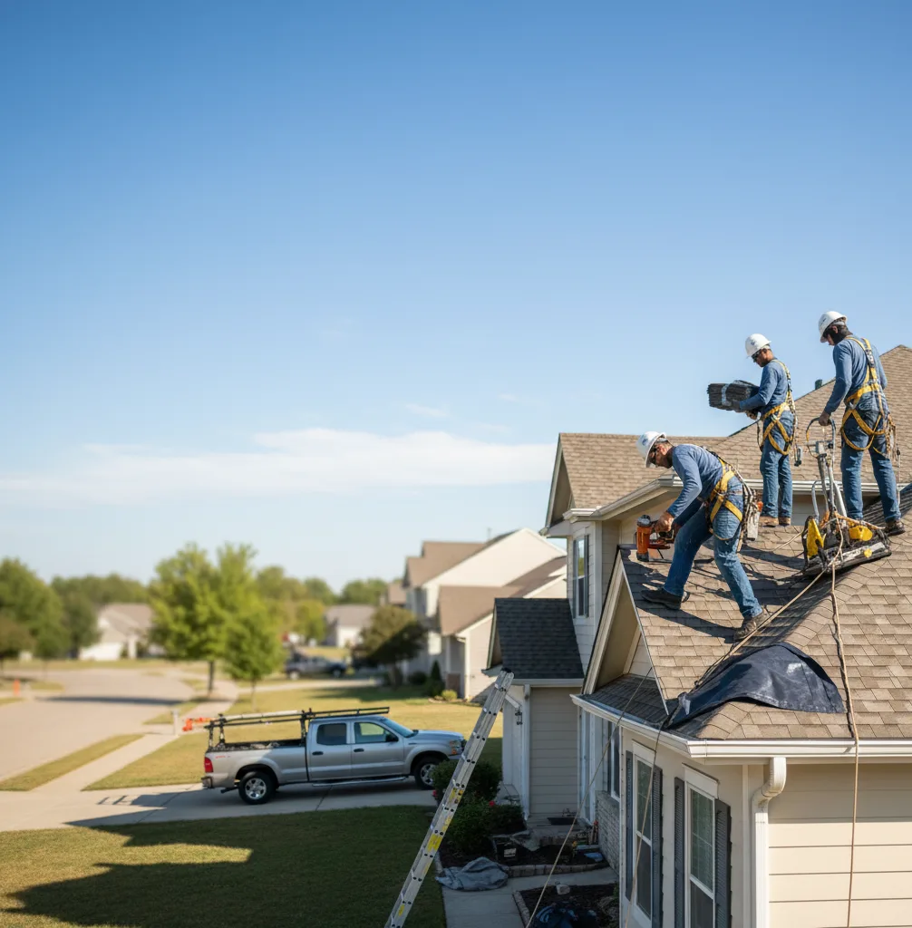 Roof Repair in Dunbar